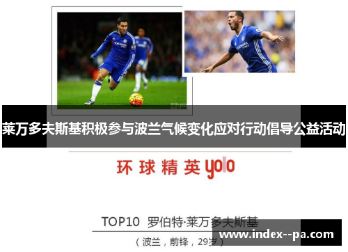 莱万多夫斯基积极参与波兰气候变化应对行动倡导公益活动