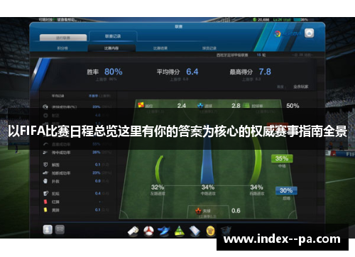 以FIFA比赛日程总览这里有你的答案为核心的权威赛事指南全景 以FIFA比赛日程总览这里有你的答案为核心的权威赛事指南全景
